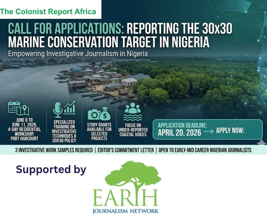 The Colonist Report Africa-TCR Africa